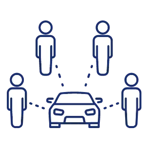 カーシェア車室