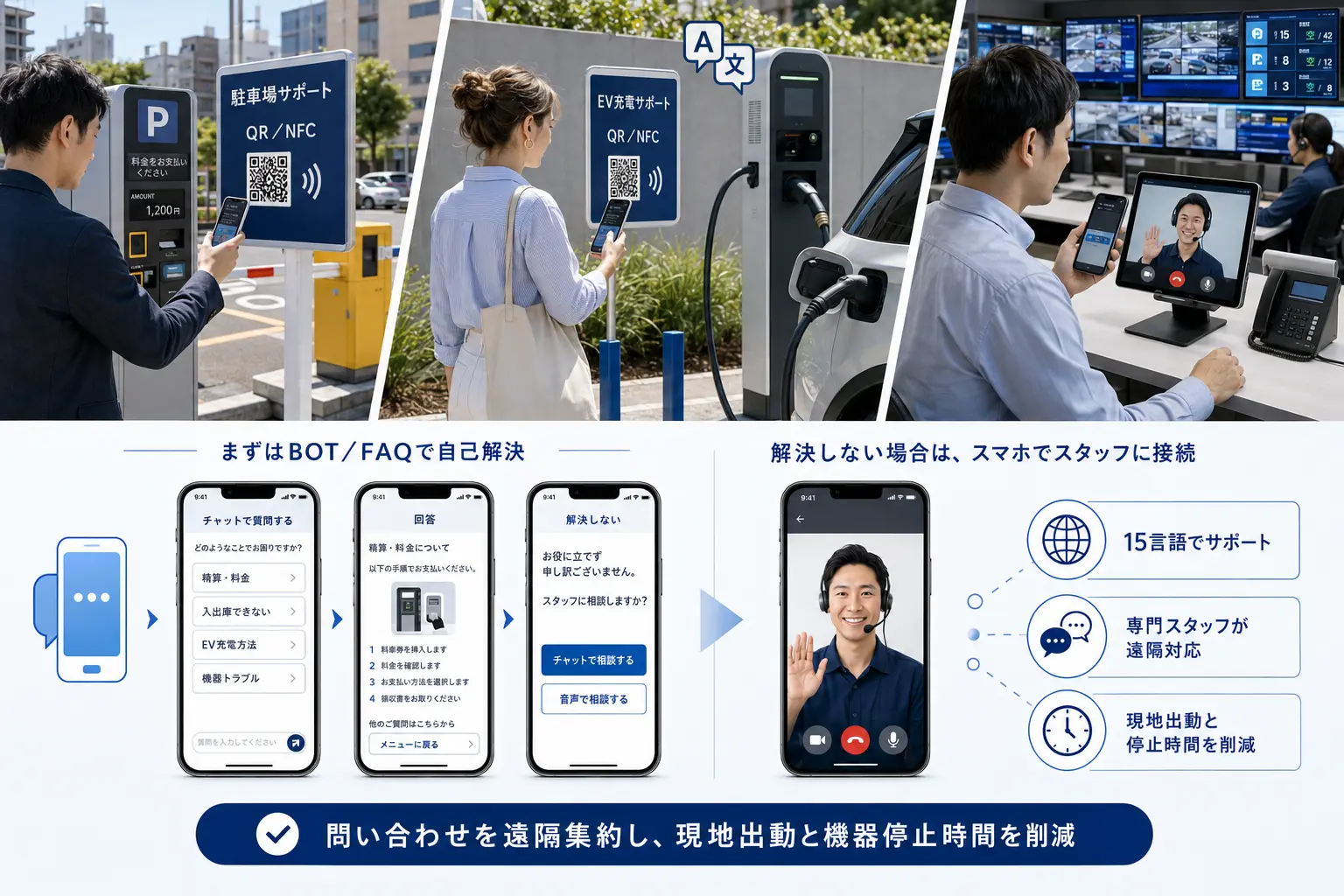 駐車場・EV充電設備