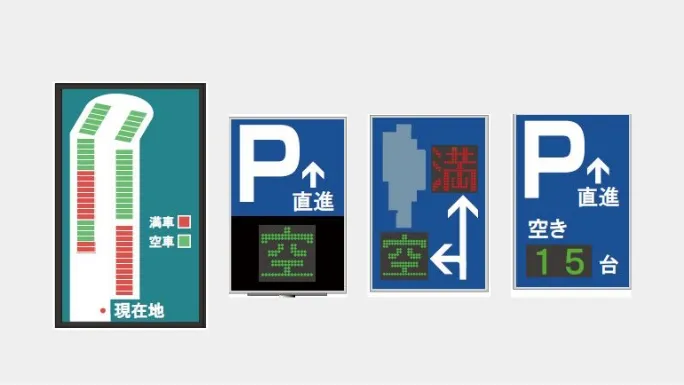 満空灯などの表示灯へ満空情報を表示します